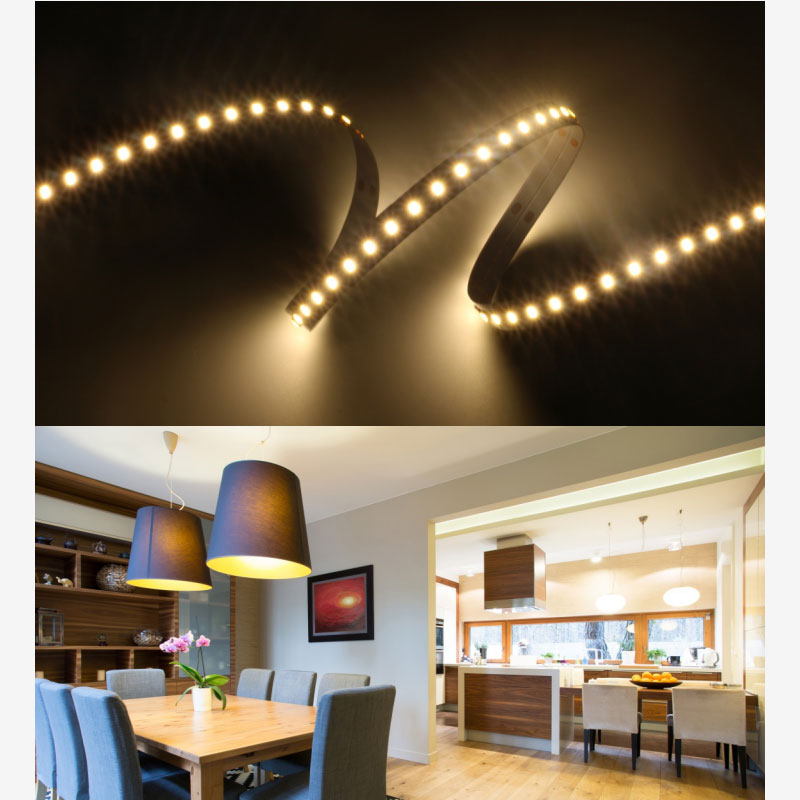 Indendørs LED -strimmellys